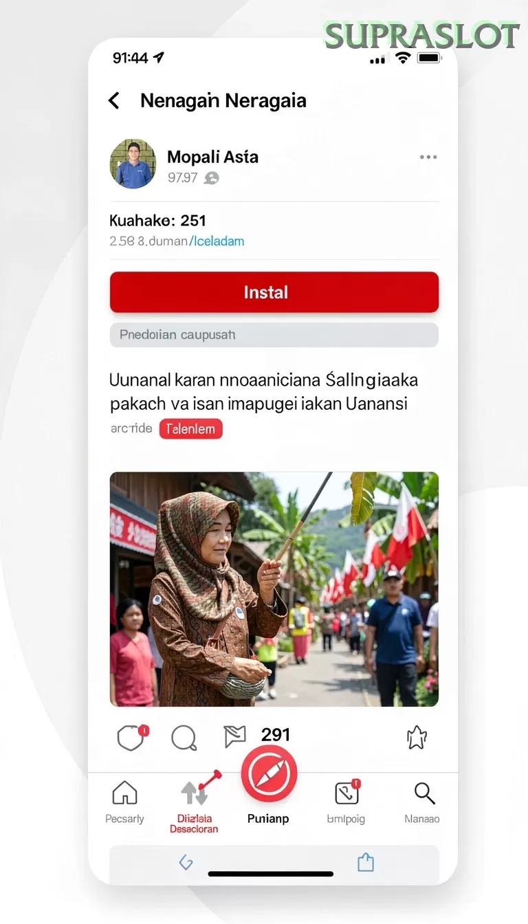 Cuplikan layar OLX100 — pengaturan akun