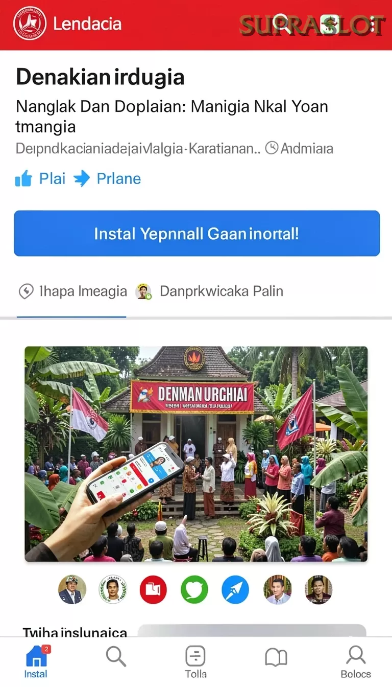 Cuplikan layar BIG77 — halaman utama